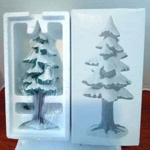 Department 56 Village Porcelain Pine Large Mint New Old Stock in Original Box